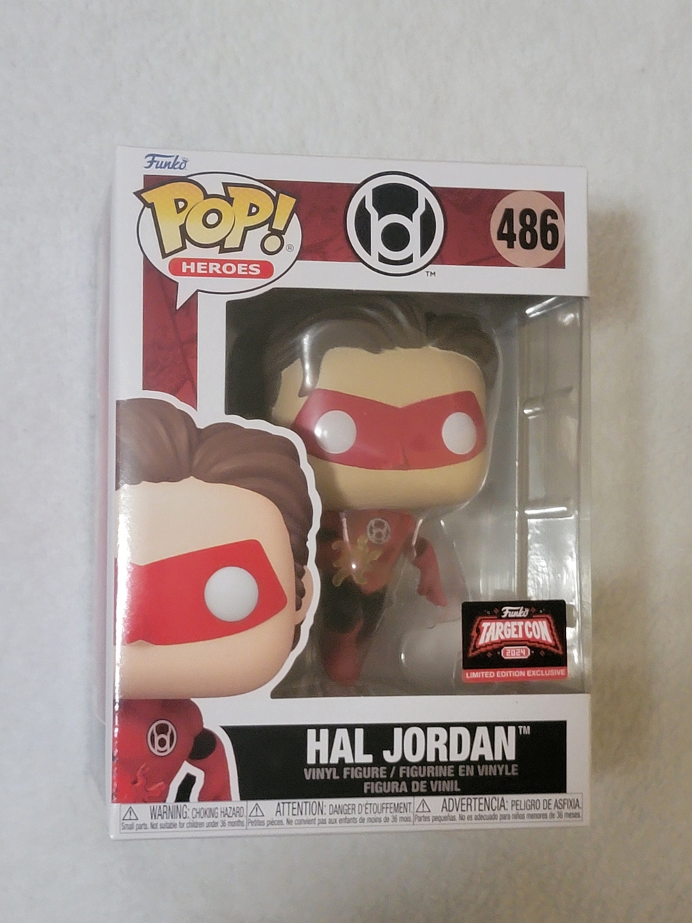 Funko Pop! Vinyl: DC Hal Jordan Red #486 🌋🐍🌋